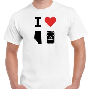 I Love Alberta Oil Shirt