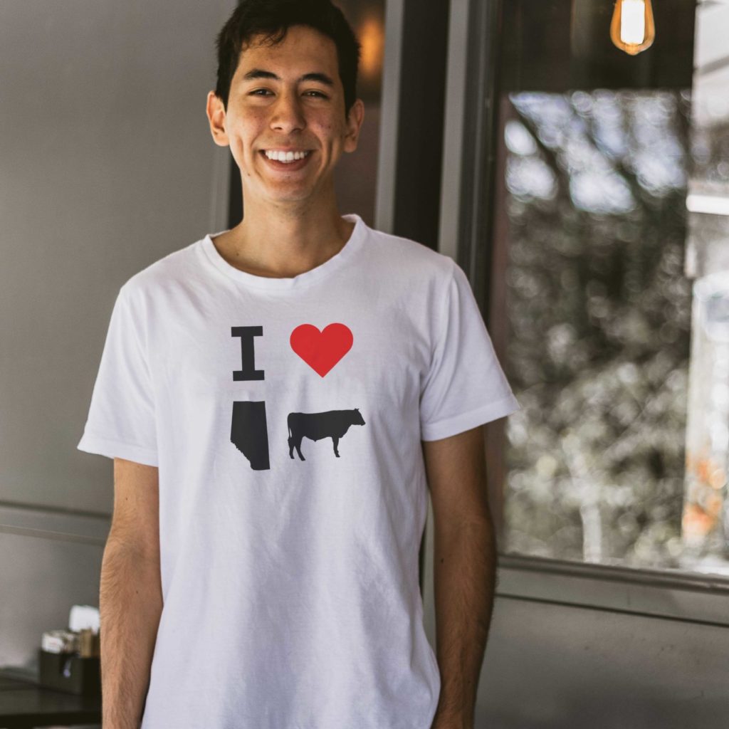 I Love Alberta Beef shirt