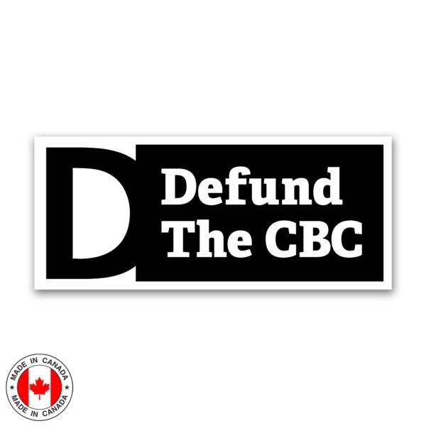 Defund the CBC Sticker product shot